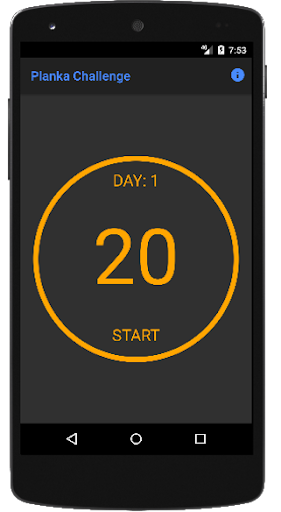 Android application Planka Challenge screenshort