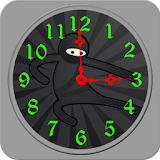 Ninja Clock Live Wallpaper icon