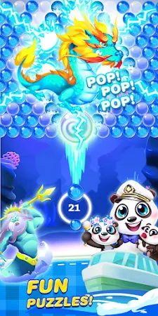Game screenshot Bubble Shooter 3 Panda hack