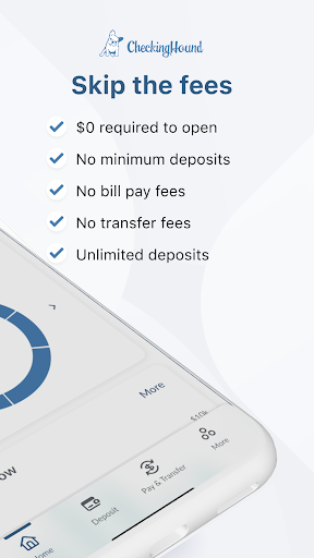 CheckingHound Business Banking Screen 2