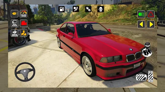 BMW E36 Drift Car Simulator