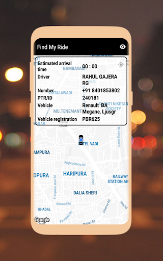 iVcardo Find My Ride - Global Screen 2