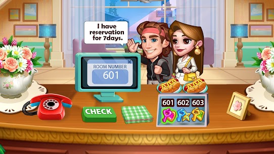 Hotel Craze Cooking Game v1.0.54 Mod Apk (Unlimited Diamond) Free For Android 3
