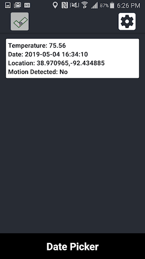 Datalog Screen 3