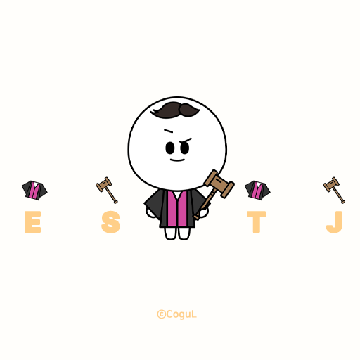 카카오톡 테마 - Mbti_엣티제 white ver logo