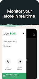 Uber Eats para restaurantes poster 5