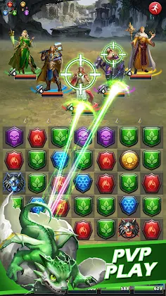 MythWars &amp; Puzzles:RPG Match 3 - Screenshot 3