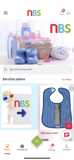NBS Baby Store Screen 2
