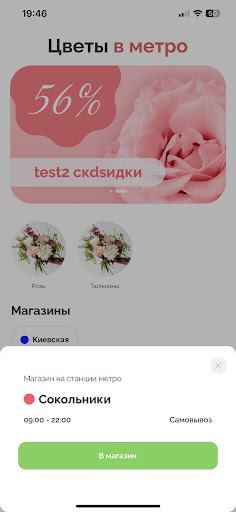 Цветы в метро Screen 2