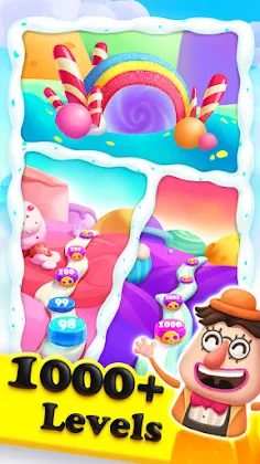 Crazy Candy Bomb-Sweet match 3 - Screenshot 4