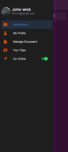 Unooneeats Driver Screen 3