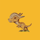 Cute Dinosaur Wallpaper 4K