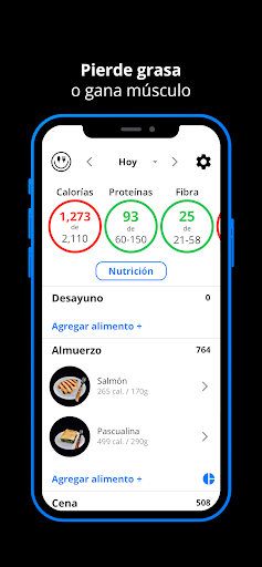 Android application AmiFit screenshort