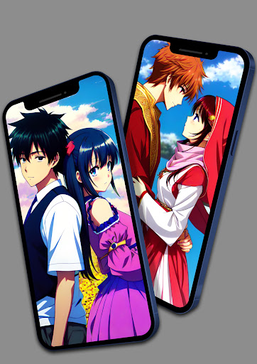 anime couple wallpapers Screen 2