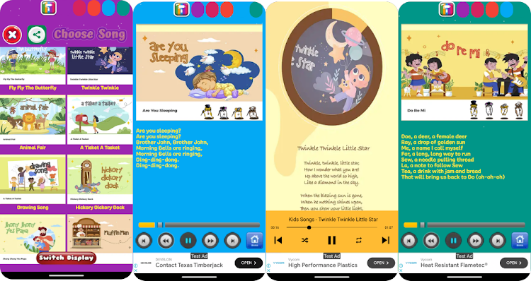 Kids Songs Nursery Rhymes - 1.3.2 - (Android)