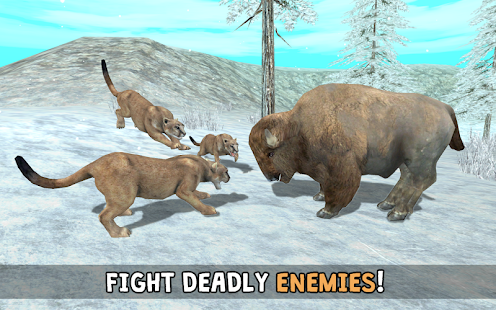 Wild Cougar Sim 3D screenshots 9