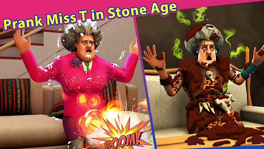 Scary Teacher Stone Age Mod APK 2.4 (Remove ads)(Mod speed) Gallery 6
