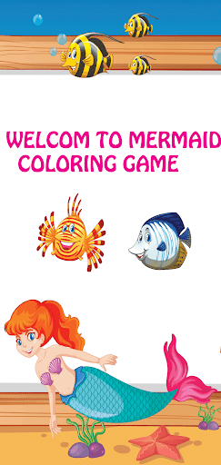 Mermaid Coloring  Activity