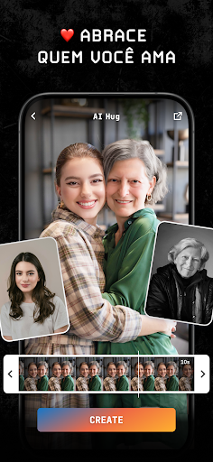 Visualização do aplicativo