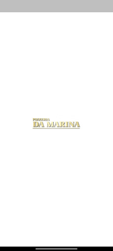 Android application Pizzeria Damarina screenshort