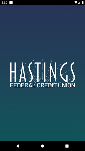Android application Hastings Federal Credit Union screenshort