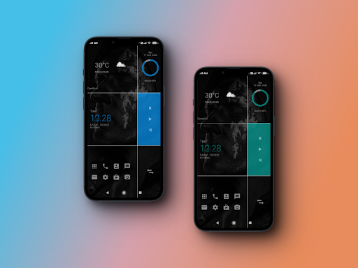 Android application A2 Theme for Kustom screenshort