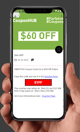 Coupons for Farfetch Screen 2