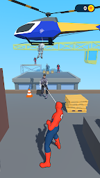 Web Shot: Rope swing hero game