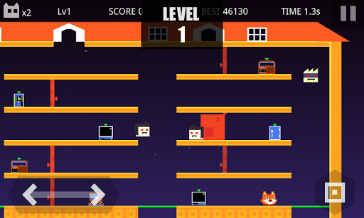 Android application Stupid cat super big battle screenshort