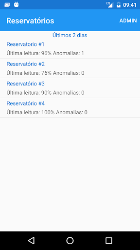 Android application WaterPlus screenshort