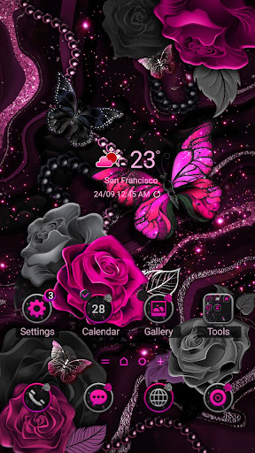 Android application Black Pink Marble - Wallpaper screenshort