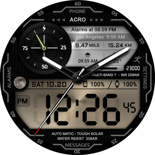 Acro Genix DnA Digi Watchface Windows'ta İndir