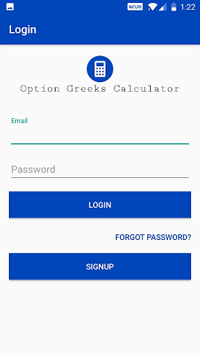 Option Greeks Calculator Screenshot 2 - AppWisp.com