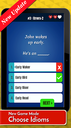Funny Idioms and Phrases Quiz - Screenshot 4