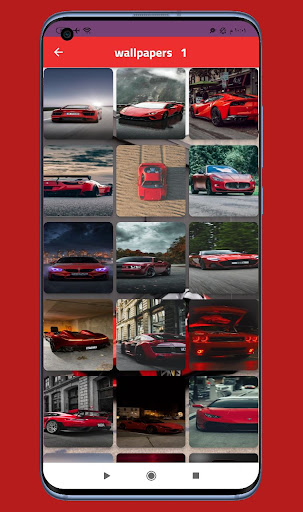 red cars wallpaper