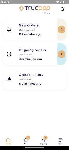 TrueORDER Screen 2