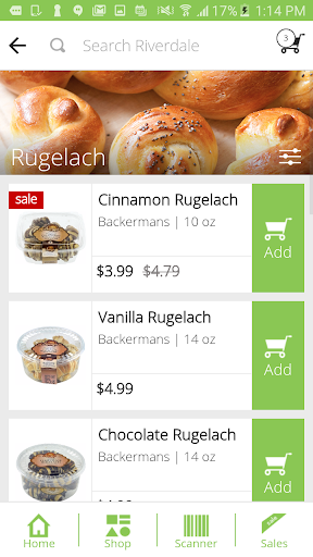 Screenshot of Riverdale Kosher Market