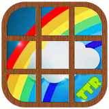 Rainbow Sliding Puzzle icon