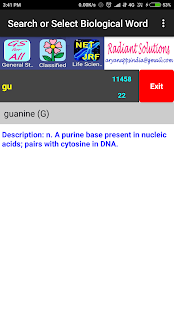 Dictionary of Life Sciences 1.18 APK screenshots 1