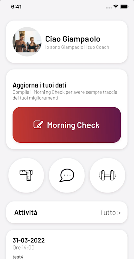 Android application RE-COMP screenshort