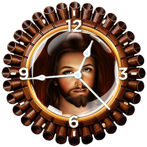 Jesus Clock Wallpaper, Lockscr logo