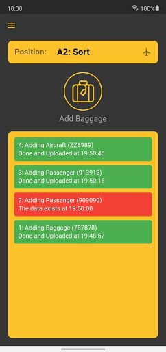 Damaged Baggage Screen 3
