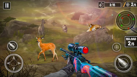 野生の鹿狩り: 鹿狩り