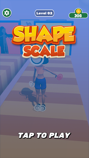 Android application Shape Scale screenshort