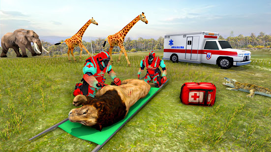 Robot Dr: Animals Rescue Games 1.1 APK screenshots 2