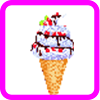 Ice Cream - Pixel Art
