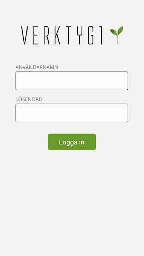Android application Verktyg1 - Personal screenshort