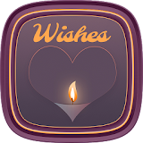 Whishes With Candle Launcher icon