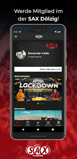 Android application SAX Dölzig screenshort