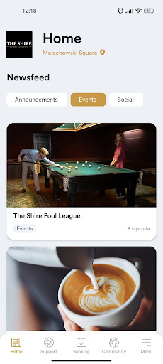 Android application The Shire – Beyond Coworking screenshort